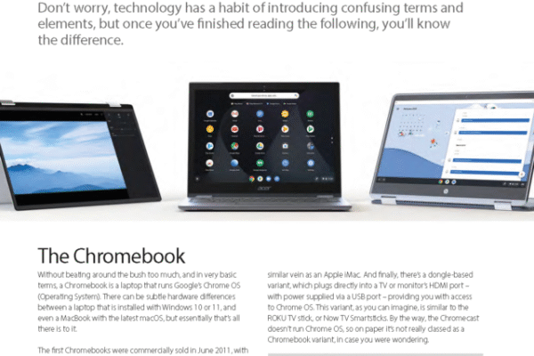 Confused between Chromebook Or a Laptop
